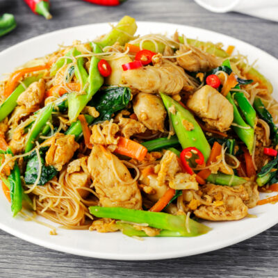 Pasta con vegetales