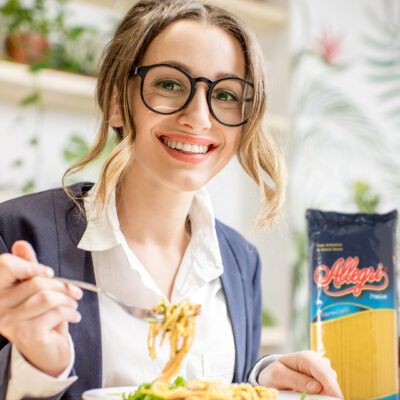 Comer pasta te hace vivir más