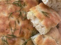 Focaccia de romero