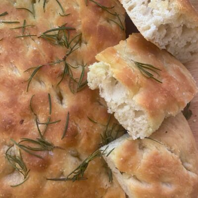 Focaccia de romero