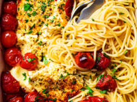 Pasta con Feta al horno