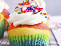Cupcakes de Arcoiris
