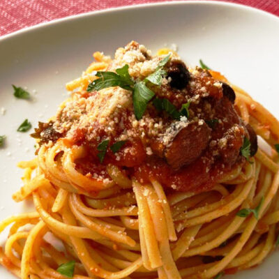 Vermicelli a la Putanesca