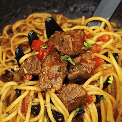 Vermicelli con carne