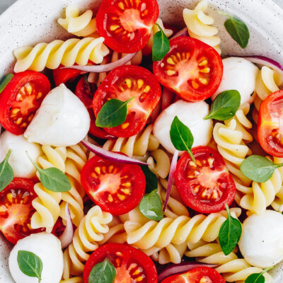 Ensalada de Pasta Caprese