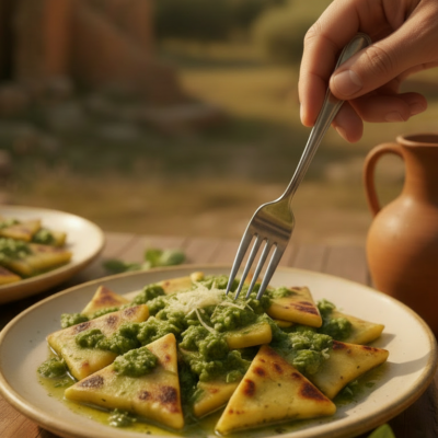 Testaroli: La Historia de la Pasta más Antigua del Mundo