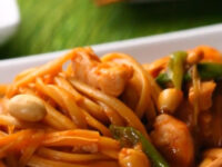 Pasta al estilo asiático: Una cena diferente con @kristinawetter y Pastas Allegri