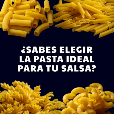 La ciencia de la pasta perfecta: ¿Sabes qué forma elegir para tu salsa?